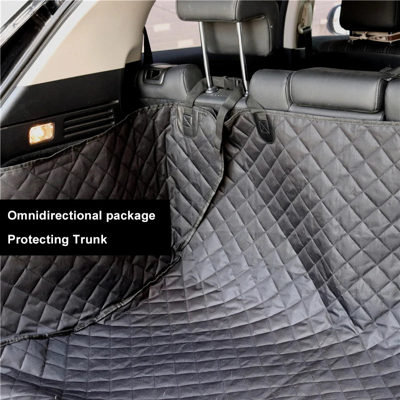 Dog Car Seat Cover Waterproof Pet  Trunk Seat Mat Pet Carriers Protector Hammock Cover for Dogs