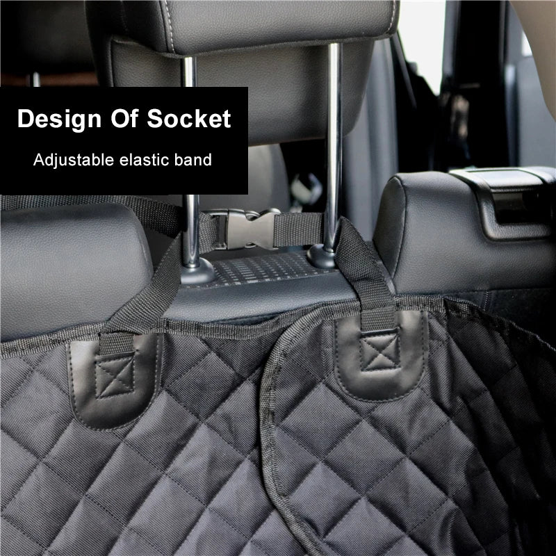 Dog Car Seat Cover Waterproof Pet  Trunk Seat Mat Pet Carriers Protector Hammock Cover for Dogs