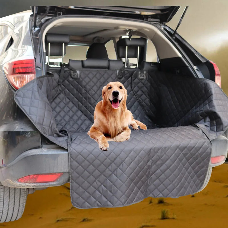 Dog Car Seat Cover Waterproof Pet  Trunk Seat Mat Pet Carriers Protector Hammock Cover for Dogs
