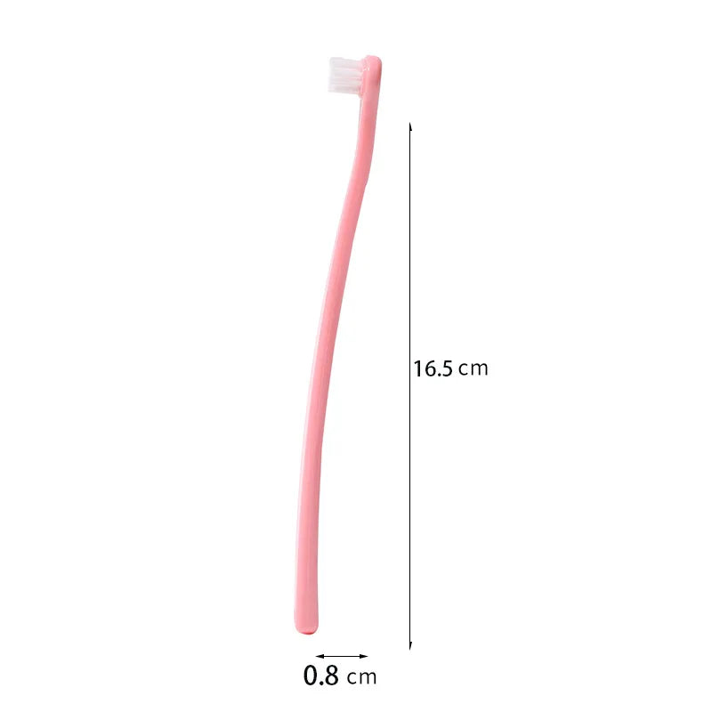 3 Pcs Pet Toothbrush Soft-bristled Toothbrush Designed For Easy Cleaning Teeth Of Cats & Dogs Suitable Small To Large Dogs, Cats