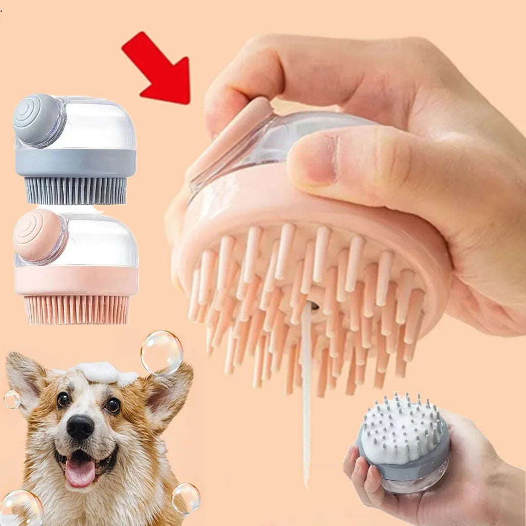 Dog bath brush  Pet bathing  Massage   Dog and cat bath