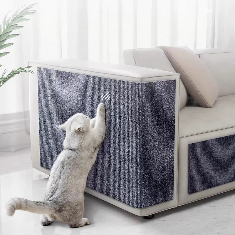 8 Sizes Couch Cat Scratch Guards Mat Cat Tree Scratching Scraper Claw Post Paw Sofa Protector Cats Scratcher Pet Home Furniture