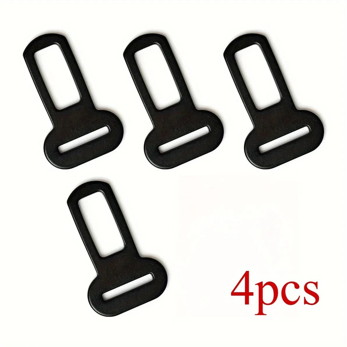 Pet Seat Belt Adapters - Car Metal Clips for Pet Leashes, Compatible with Truck & Car Seats