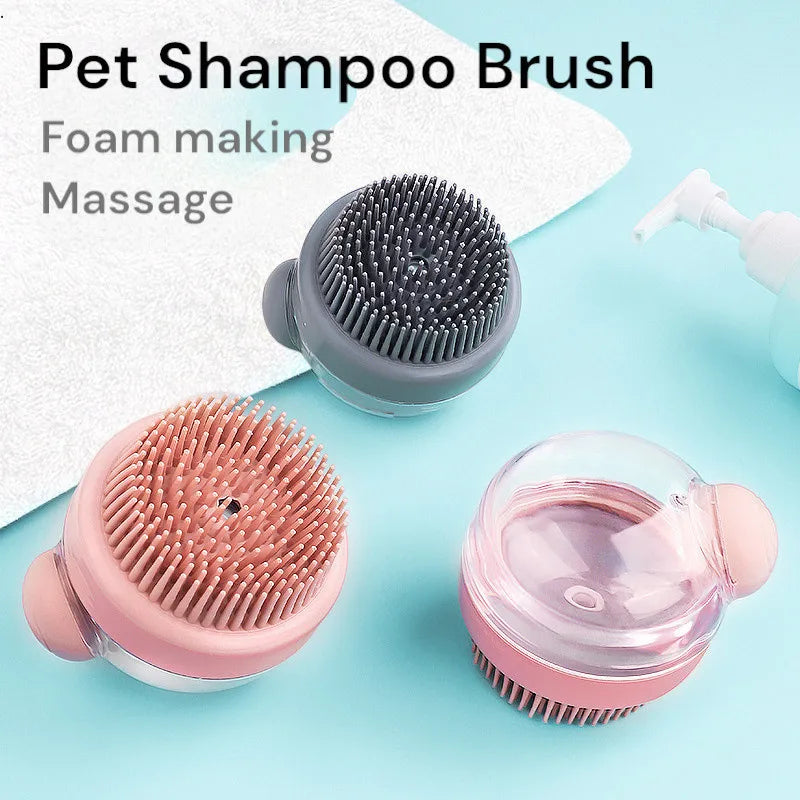 Dog bath brush  Pet bathing  Massage   Dog and cat bath