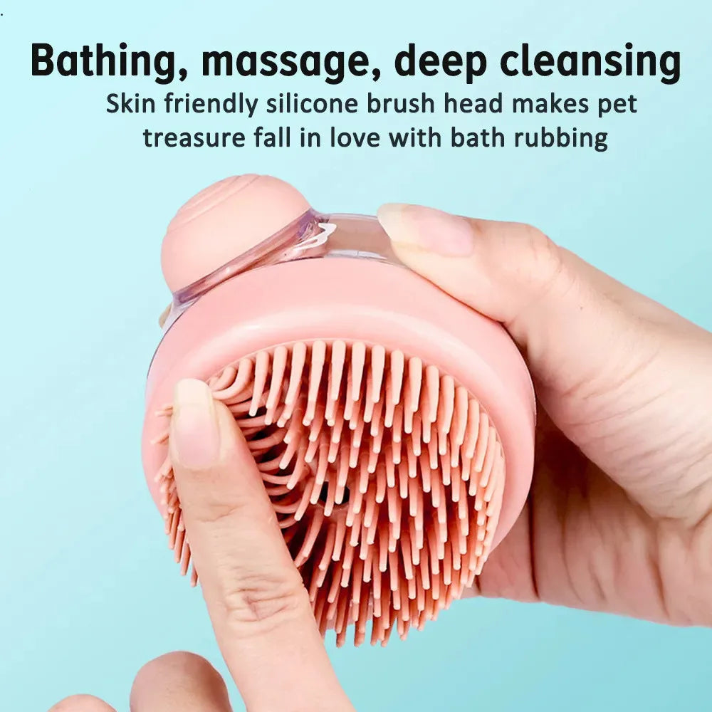 Dog bath brush  Pet bathing  Massage   Dog and cat bath